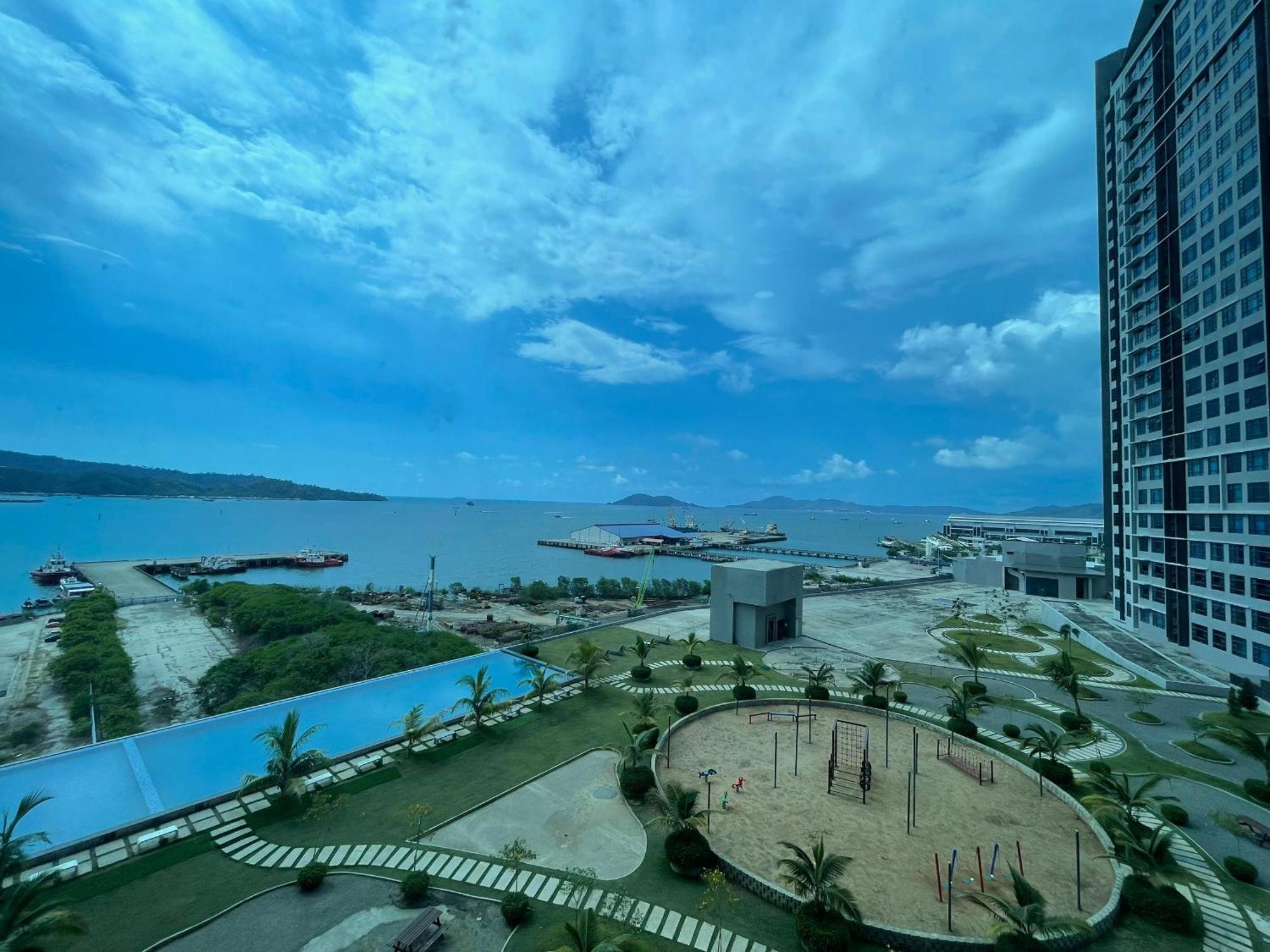 Vv Homestay Jesselton Quay Surla Sabah Mall Kk 亚庇贵赴行馆 Kota Kinabalu Extérieur photo