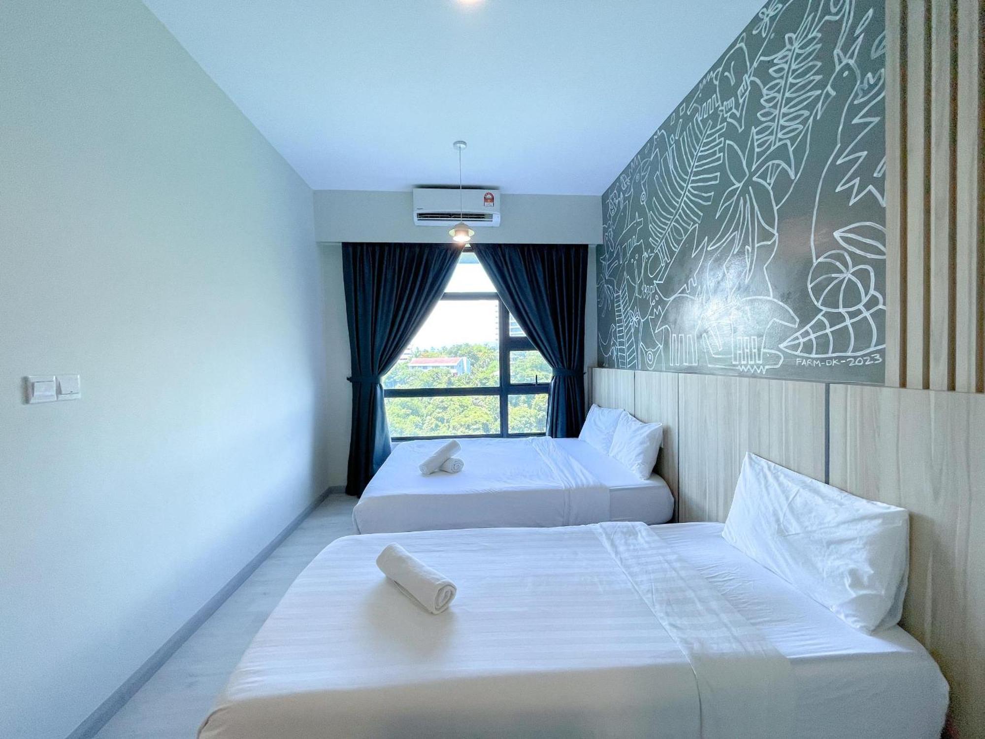 Vv Homestay Jesselton Quay Surla Sabah Mall Kk 亚庇贵赴行馆 Kota Kinabalu Extérieur photo